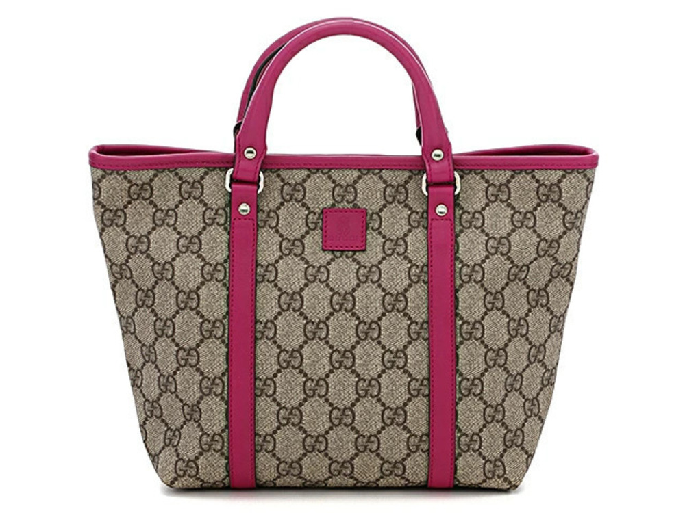 Gucci Pink Handbag Beige Cream Bag Tan Cream